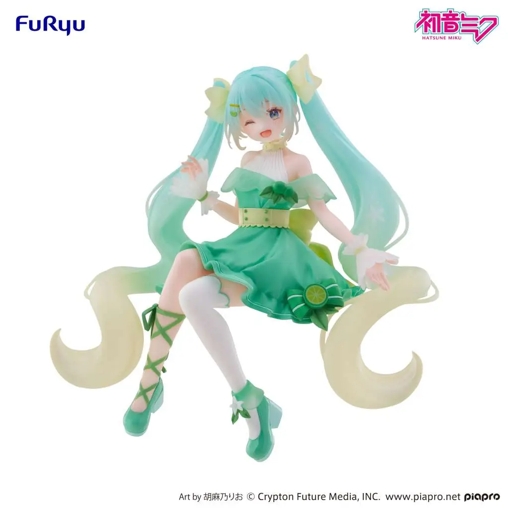 Figurine Hatsune Miku lime fig